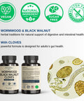 VINATURA Wormwood Black Walnut Clove 60 Capsules