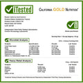 California Gold Nutrition Beverages - Hydrationup - Electrolytes Tropical, 8 Oz (227 G)