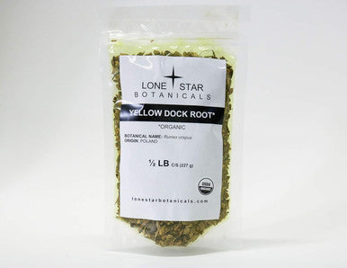 Lone Star Botanicals Yellow Dock Root (C/S) Lb.