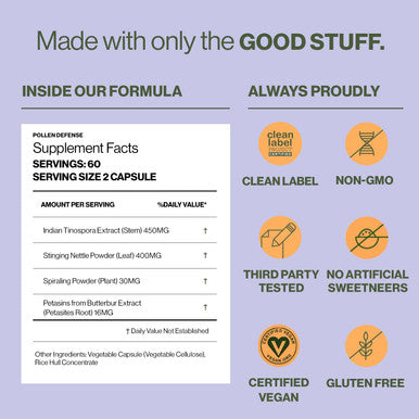 Hilma Natural Sinus Support All Day Allergy And Sinus Relief From