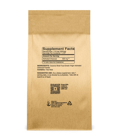 PURE ORIGINAL INGREDIENTS Activated Charcoal (2Lb) Activated Carbon, Vegan, Non-Gmo