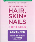 Nature's Bounty Optimal Solutions Extra Strength Hair, Skin & Nails 150 Softgels