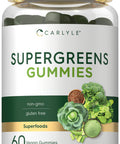 Carlyle Supergreens Gummies | Vegan, Non-Gmo And Gluten Free Supplement