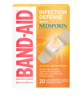 Band-Aid Brand Bandages With Neosporin Antibiotic Ointment, Assorted Sizes, 20 Count ( Pack Of 6 )