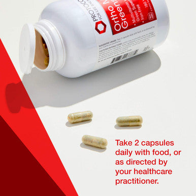 Ortho Multi Greens Iron-Free 180 vcaps by Protocol For Life Balance