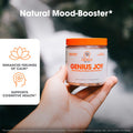 Genius Joy, Nootropic Mood Enhancer Supplement - Support Cognitive Health, Enhance Mood & Neural Function with Brain Boosting L-Theanine, Panax Ginseng & SAM-e