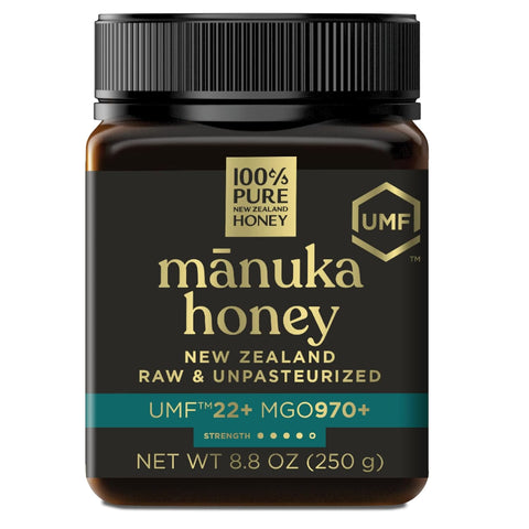Manuka Honey UMF 15+ (MGO 512+) 100% Pure New Zealand - Certified, Raw 8.8 Ounce (250g) (Pack of 1)