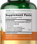 Carlyle Turmeric Curcumin With Black Pepper 1000Mg | 180 Capsules | Turmeric Complex Supplement | Non-Gmo, Gluten Free