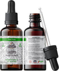 Florida Herbs Hops Tincture Organic Hops Extract Drops (Humulus Lupulus) Dried Flowers - Non-Gmo 2 Oz