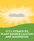 Nature'S Way Alive! Calcium Bone Support* Supplement, Vitamin D3, K2 & Magnesium, 120 Tablets