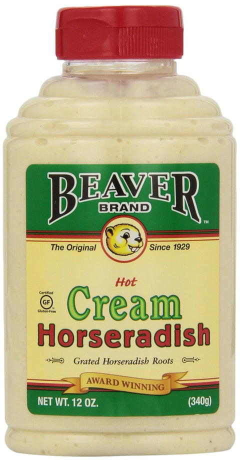 Beaver Brand Cocktail Sauce with Fresh-Grated Horseradish, 13oz, Zesty Seafood & Shrimp Cocktail Sauce