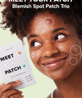 I Dew Care Hydrocolloid Acne Pimple Patch Trio - Meet Your Patch Set + Tweezer - Tweeze The Day | Precision Stainless Steel, Professional Hair Beauty Tool Bundle