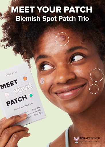 I Dew Care Hydrocolloid Acne Pimple Patch Trio - Meet Your Patch Set + Tweezer - Tweeze The Day | Precision Stainless Steel, Professional Hair Beauty Tool Bundle