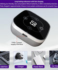 Shoulder Brace, Knee & Elbow Heating Pad Massager Portable Electric Rechargeable For Pain Relief & Deep Tissue Suitable For Men & Women Ideal For Home, Office, Or Trave.