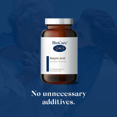 BioCare Butyric Acid Calcium and Magneisum Butyrate Pack of 90 Capsules