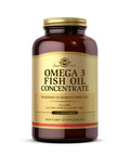 Solgar Vitamin C 1000 Mg 250 Vegetable Capsules - Antioxidant & Immune Support & Omega-3 Fish Oil Concentrate 240 Softgels - Support For Cardiovascular