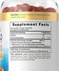 Carlyle Omega 3 6 7 9 Gummies | 120 Count | Vegan Plant Sourced Supplement | Peach Flavor