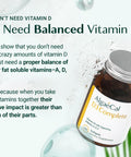 ALGAECAL 4-in-1 Vitamin D3 K2 Complete - ADK Vitamin Supplement Enhanced Immune Support & Bone Health with D3 K2 A & E - Whole Body Wellness & Bone Strength 60 Easy-Swallow Softgels Made in USA