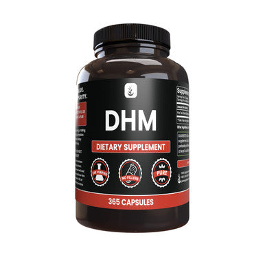 PURE ORIGINAL INGREDIENTS Dhm, (365 Capsules) No Magnesium Or Rice Fillers, Always Pure, Lab Verified