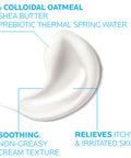 La Roche Posay Lipikar Soothing Relief Eczema Cream Face And Body Lotion For Eczema And Sensitive Dry Skin Moisturizer With Colloidal Oatmeal To Relieve Irritation