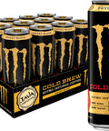 Monster Energy Java Monster Salted Caramel, Coffee + Energy Drink, 15 Fl Oz | Pack of 12