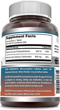 Amazing Nutrition Formulas Calcium with Vitamin D3 500 Tablets Supplement | Non-GMO | Gluten | Made in USA