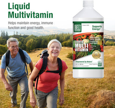 Bell Liquid Multivitamins For Women And Men Easy Absorption Proprietary Blend With Important Vitamins And Herbal Extract Sold Directly By The Manufacturer