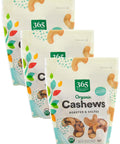 365 by Whole Foods Market, Organic Roasted & Salted Cashews, 10 Ounce