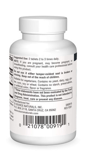 Source s Bilberry Extract 50 mg Standardized Botanical Antioxidant - 60 Tablets