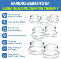 Elera Silicone Cupping Therapy Set, Professionally Chinese Massage Cups For Cupping Therapy And Cellulite Reduction (7 Cups)