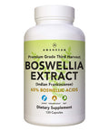 AMANDEAN Boswellia Serrata Extract. 500mg 120 Veggie Capsules. 65% Boswellic s with AKBA. Indian Frankincense Inflammation Supplement. 3rd Harvest