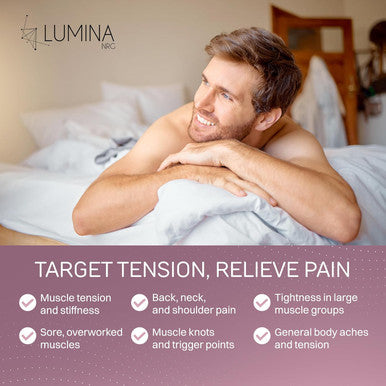 Deep Tissue Body Massager - Hammer Nrg - Relieve Stress, Stiff And Sore Muscles Lumina Nrg