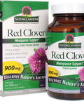 Nature'S Answer Red Clover Trifolium Pratense Full Spectrum Herb Natural Vegetarian Vegan High Strength Dietary Supplements Ideal for Menopause (90 Capsules)