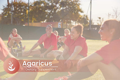 PURE ORIGINAL INGREDIENTS Agaricus, (100 Capsules) Always Pure, No Additives Or Fillers, Lab Verified