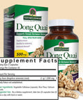 Nature'S Answer Dong Quai Root 1000mg 90-Capsules | Dietary Supplement | Supports Female Hormone Balance | Non-GMO Vegan Kosher & Gluten- | Single Count