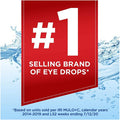 Clear Eyes Maximum Redness Relief Eye Drops | Relieves Drying, Burning & Irritations | 0.5 Ounce per Box | 6 Boxes Total
