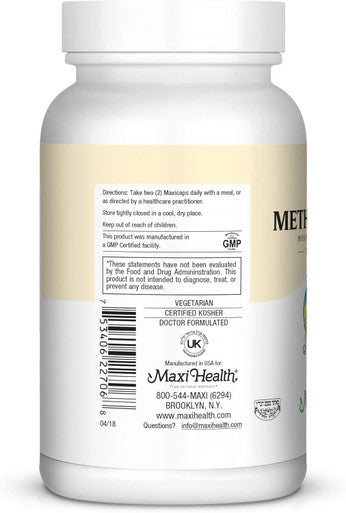 Maxi Health Maxi Methyl Dmg Plus 60 Capsules