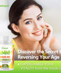 Sublingual Nmnh 500Mg (Dihydronicotinamide Mononucleotide) (120 Servings, Nmnh 500Mg Per Serving) Nad Supplement To Boost Nad Levels As We Age, For Anti-Aging, Energy, Immunity, Focus - 120 Count