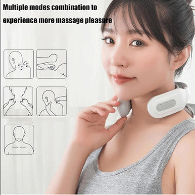 Cbdywvr Vitality Magic Pro 2.0 Neck Massager2025 Upgraded 4-Head Magic Pro 2.0 Neck MassageWith 6 Vibration Modes & 15 Intensity LevelsPromote Muscle Relaxation (White)