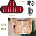 Rechargeable Red Light Therapy For Neck Portable Red Light Therapy Belt Neck Wrap Near Infrared Red Light Therapy For Body Pain Relief