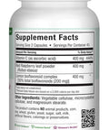 Maxi Health Vitamin C Bio with C Red Raspberry Lemon Bioflavonoids Vain and Capillary Support 90 Capsules Kosher for Passover