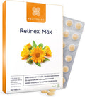 Healthspan Retinex Max (60 Tablets) | Long Term Vision and Eye Health | 20mg Lutein & 2,000ug Zeaxanthin | Added Vitamin B2 Contributes to Normal Vision | Natural Source Carotenoids | Vegan
