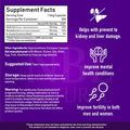 Nbl Natural NBL Natural NAC (N-Acetyl Cysteine) 600 mg with Selenium & Molybdenum 100 Veg Capsules