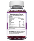 Herbion Naturals Elderberry Gummies with Vitamin C Zinc Healthy Immune System Support Gummies 60 Count Pectin Gummies