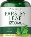 Carlyle Parsley Leaf Capsules 1200Mg | 300 Count | Non-Gmo, Gluten Free Supplement