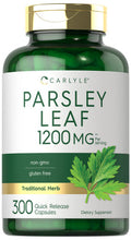 Carlyle Parsley Leaf Capsules 1200Mg | 300 Count | Non-Gmo, Gluten Free Supplement