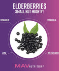 Mav Nutrition Multivitamin Gummies Kids Elderberry Gummies Kids Bundle