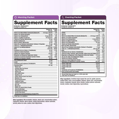 Vitamedica Anti-Aging Formula 4-In-1 Health And Beauty Supplement Anti Aging Supplement For Women And Men Healthy Hair, Skin, And Nails Natural Energy & Restful Sleep 30 Am & Pm Packets