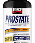 Force Factor Prostate Saw Palmetto And Beta Sitosterol Supplement For Men, Prostate Health/Size Support, Urinary Relief, Bladder Control, Reduce Nighttime Urination, 60 Softgels