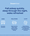 Dreamwater Sleep Aid Drink 2.5 oz Liquid Snoozeberry 4 Count